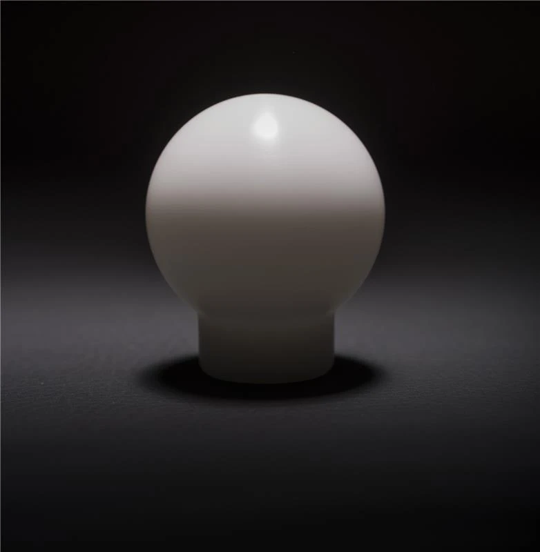 Killer B Round Shift Knob White 6mt with Rev Lockout