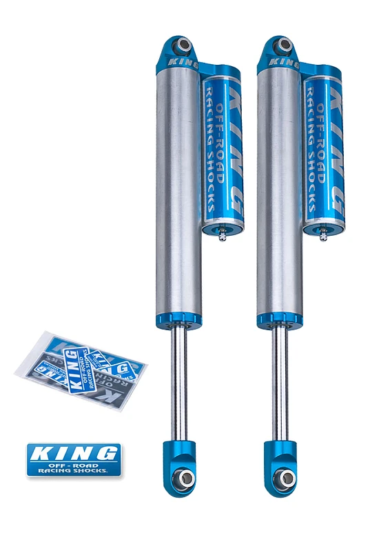 King Shocks Rear 2.5 Dia Piggyback Reservoir Shock (Pair) for 04-15 Nissan Titan