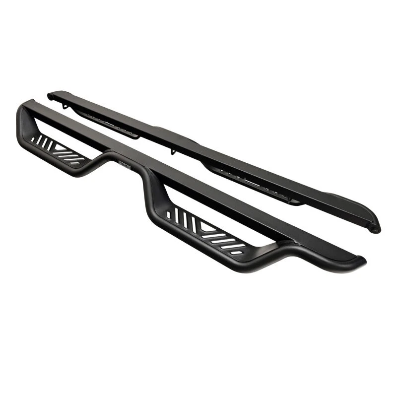 Westin 24-26 Toyota Land Cruiser Outlaw Drop Nerf Step Bars Textured Black