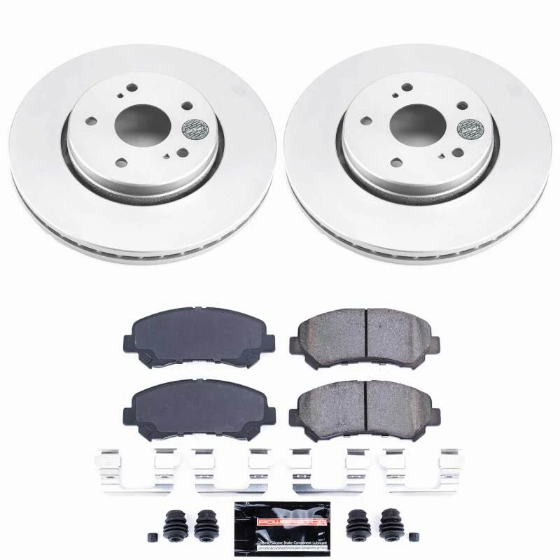 Power Stop 10-13 Suzuki Kizashi Front Z23 Coated Brake Kit