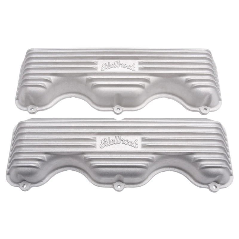 Edelbrock Ventildeckel Classic Series Chevrolet W 348/409 CI V8 Satin