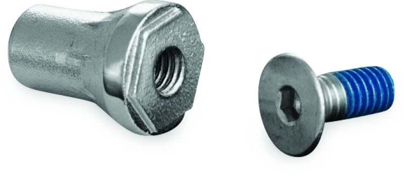 Kuryakyn Replacement Tapered Peg Mount With Screw Chrome