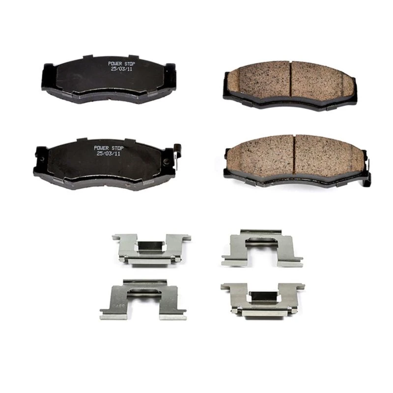 powerstop_17-266-6794533ca6591 Power Stop 90-92 Infiniti M30 Front Z17 Evolution Ceramic Brake Pads w/Hardware
