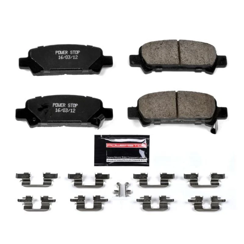 Power Stop Z23 Evolution Sport Brake Pads w/Hardware for 03-06 Subaru Baja Rear