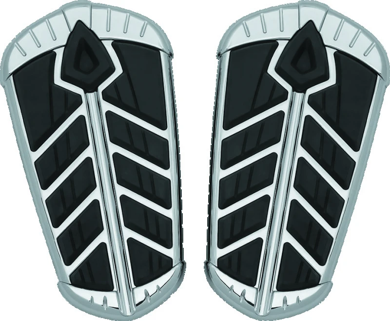 Kuryakyn Spear Floorboard Insert Passenger Indian Chrome