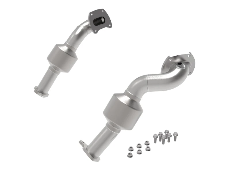 aFe Twisted Steel Down Pipe 409SS mit Kat 16-17 Toyota Tacoma V6-3.5L