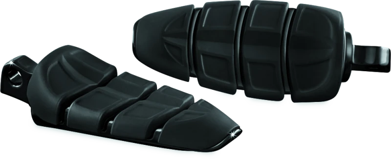 Kuryakyn Kinetic Peg With Male Mount Adapter Gloss Black