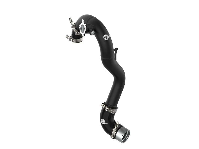 aFe Power 21-22 Ford Bronco L4-2.3L (t) BladeRunner 3 Zoll Aluminium Heißladungsrohr Schwarz