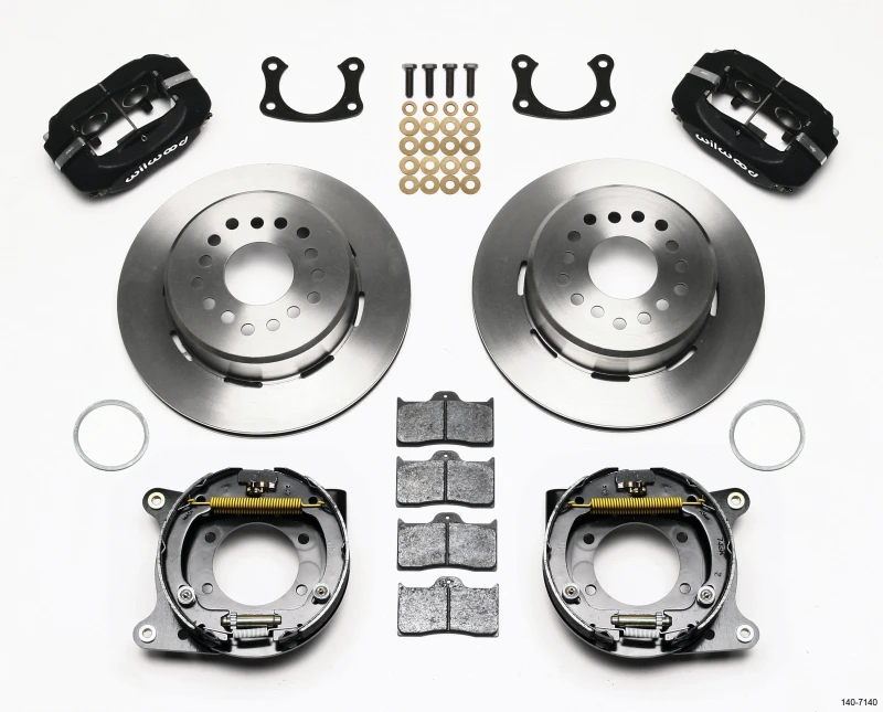 Wilwood Forged Dynalite P/S Park Brake Kit New Big Ford 2.50in Offset