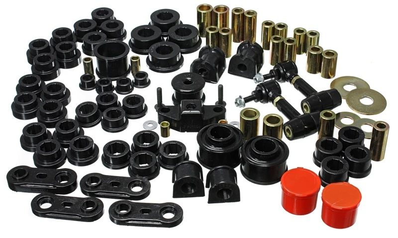 Energy Suspension Schwarzes Hyper-Flex Master Bushing Set für 08-12 Subaru Impreza WRX