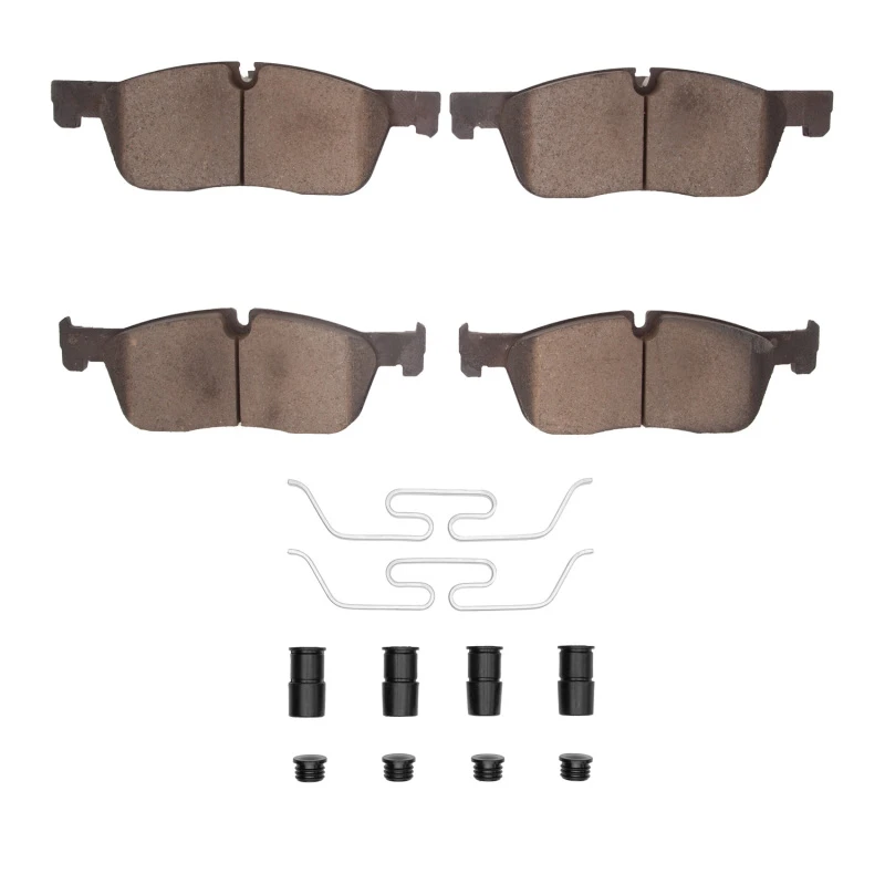 DFC 15-19 Jaguar E-Pace Front Euro 5000 Ceramic Brake Pads and Hardware Kit