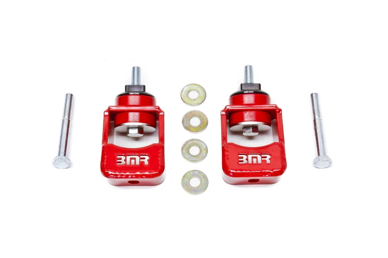 BMR 10-15 5. Generation Camaro Motorhalter-Kit (Polyurethan) - Rot (ohne Abstandshalter)