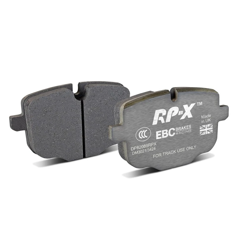 EBC Racing 2021+ BMW M3/M4 (G80/G82/G83) / 2023+ BMW M2 (G97) RP-X Rear Brake Pads