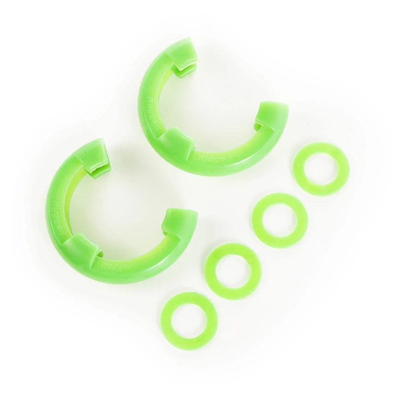 Rugged Ridge Grüne 3/4 Zoll D-Ring-Isolator-Kit