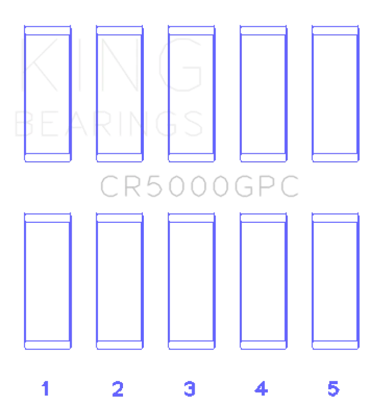 King Engine Bearings Audi CEPA/ CEPB Connecting Rod Bearing Set