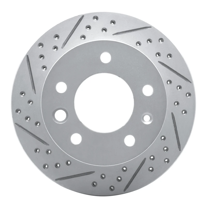 DFC 02-06 Dodge Sprinter 2500 Front Left Drilled & Slotted Geoperformance Rotor