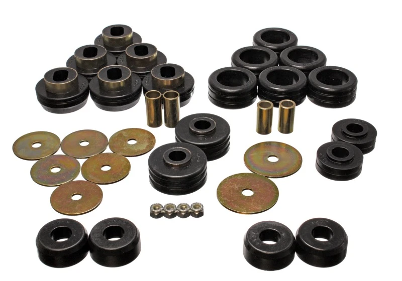 Energy Suspension 92-97 GM Denali XL/Blazer/Yukon XL 4WD Schwarzes Body-Mount-Set