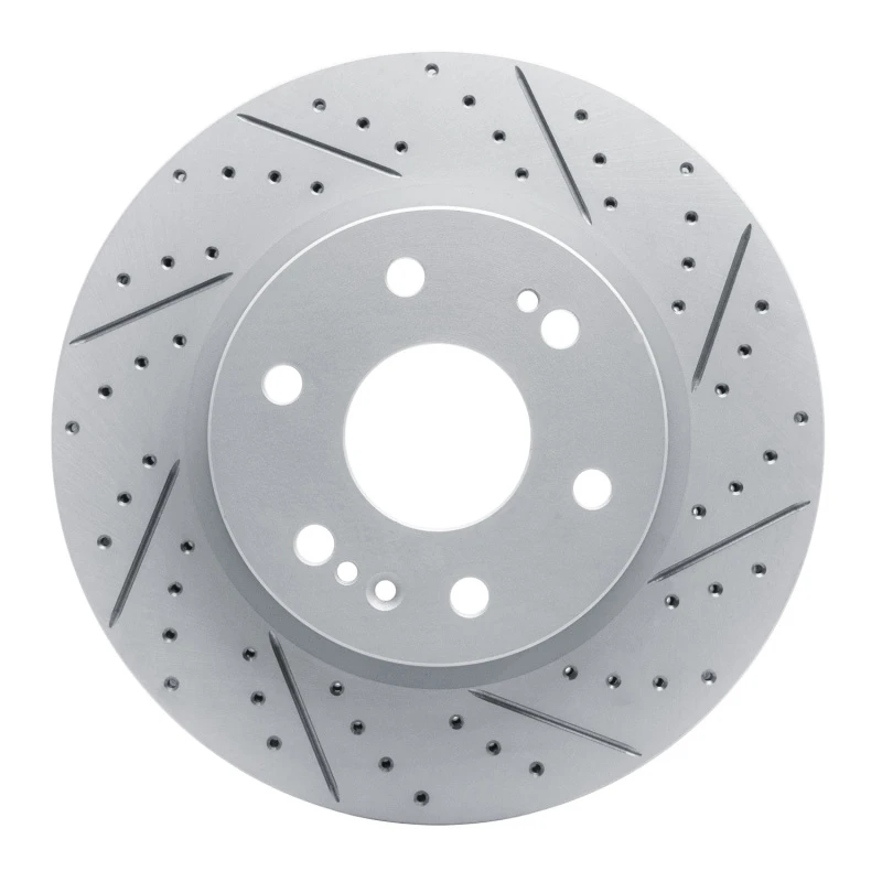 DFC 19-26 Cadillac Escalade Front Right Drilled & Slotted Geoperformance Rotor