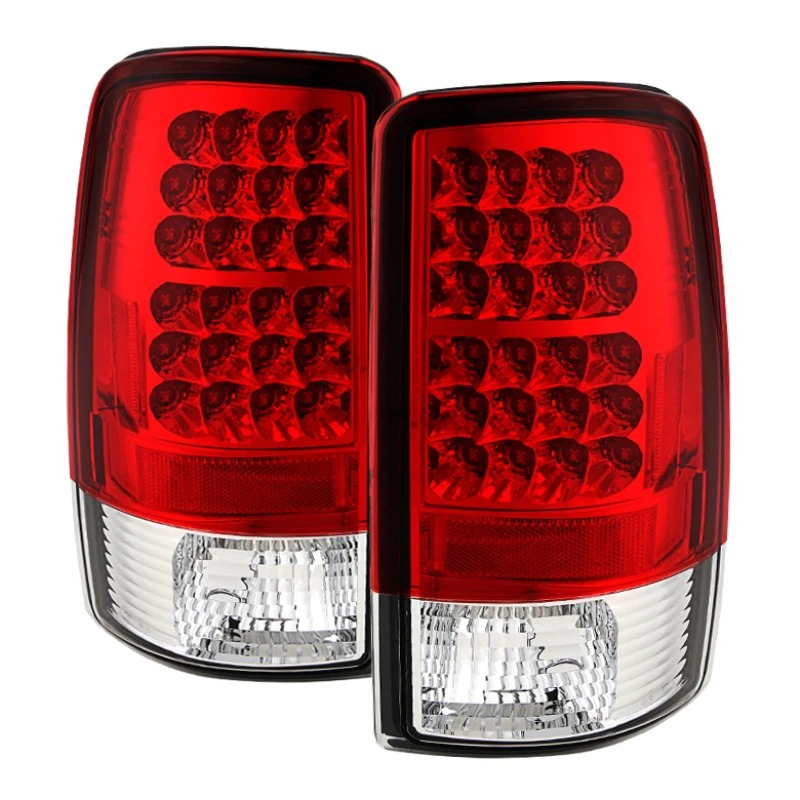 spyder_5001542-6794b45b9cdb1 Spyder Chevy Suburban/Tahoe 1500/2500 00-06 LED Tail Lights Red Clear ALT-YD-CD00-LED-RC