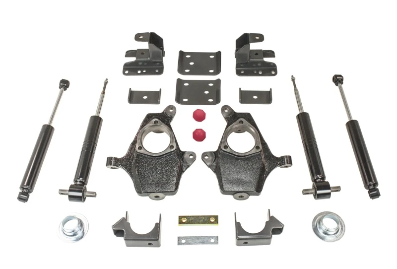 MaxTrac 07-16 GM C/K1500 2WD/4WD (Non Magneride) 3in/5in oder 4in/6in Lowering Spindle Kit