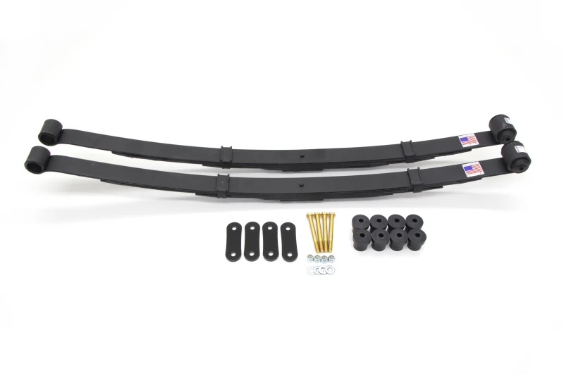 UMI Performance 70-81 GM F-Body Heck 2-Zoll Blattfedern Schackle Kit - Poly