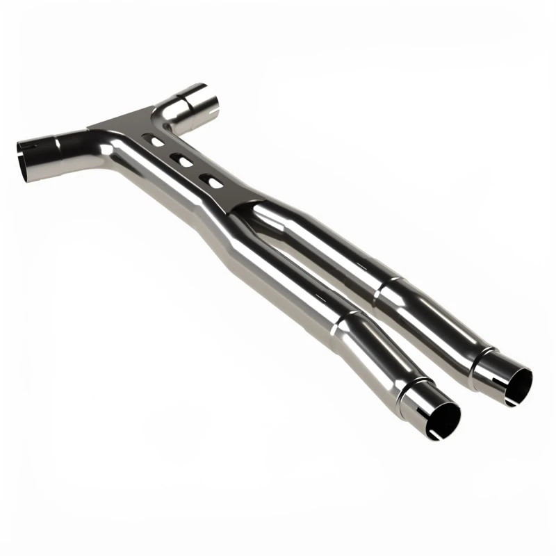 Kooks 15-26 Ford Mustang 5.0L V8 3in. SS Catted Ultra X-Pipe - OEM Connection