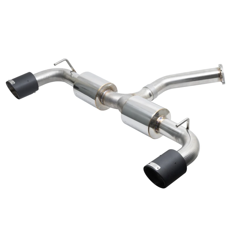 Injen 19-22 Hyundai Veloster N L4 2.0L Turbo Performance SS Axle-Back-Abgasanlage - Carbon-Tipps