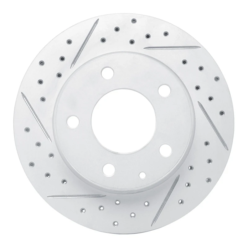 DFC 93-03 Ford Probe Front Left Drilled & Slotted Geoperformance Rotor