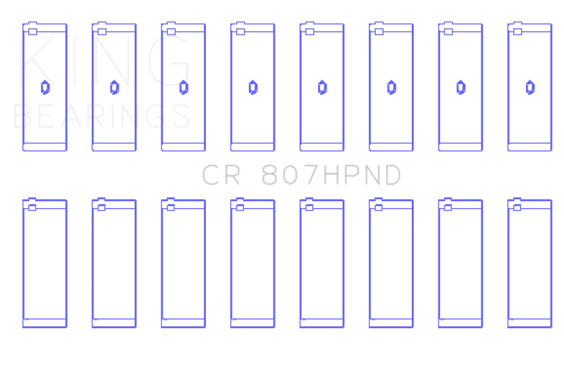 king-engine-bearings_CR807HPND-67936447399f8 King Chevy LS1 / LS6 (Größe 020) Hochleistungs-Pleuel-Lagersatz