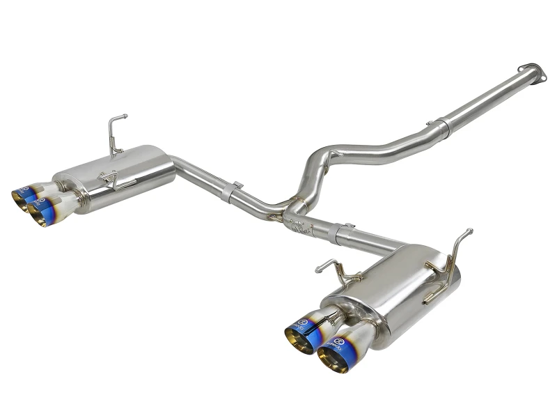 aFe Takeda 3 Zoll 304 SS Cat-Back Auspuffsystem für 15-18 Subaru WRX/WRX STI H4-2.0/2.5L