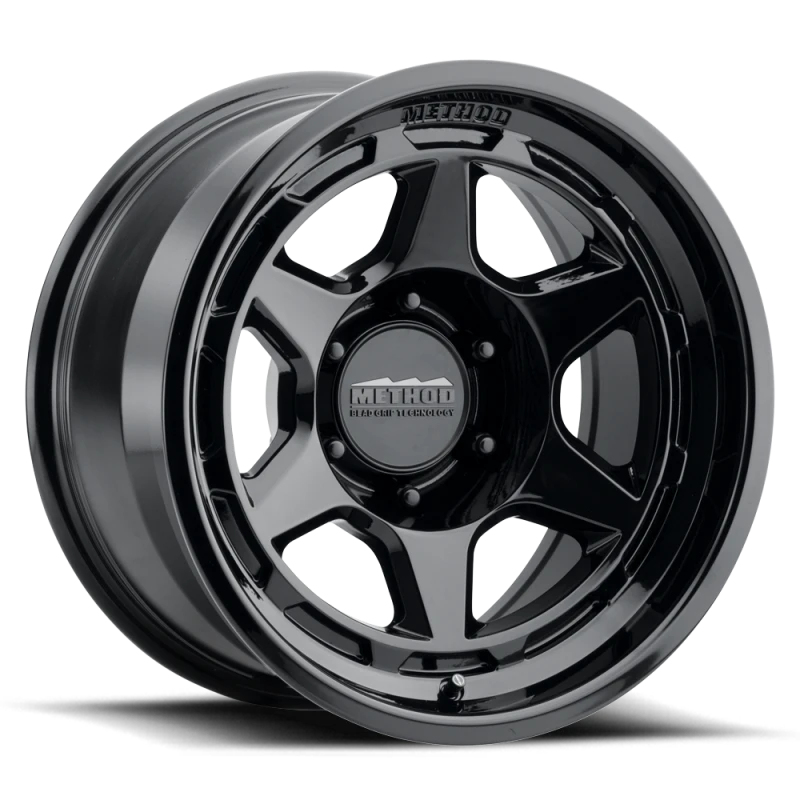 Method MR708 17x9 / -38mm Offset / 6x5.5 / 106.25mm Bore - Gloss Black Wheel