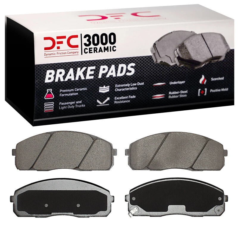 DFC 06-11 Dodge H100 (Mexico) Front 3000 Ceramic Brake Pads