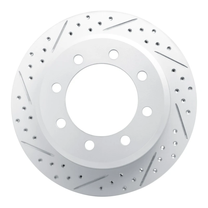 DFC 08-25 Ford E-350 Super Duty Rear Left Drilled & Slotted Geoperformance Rotor