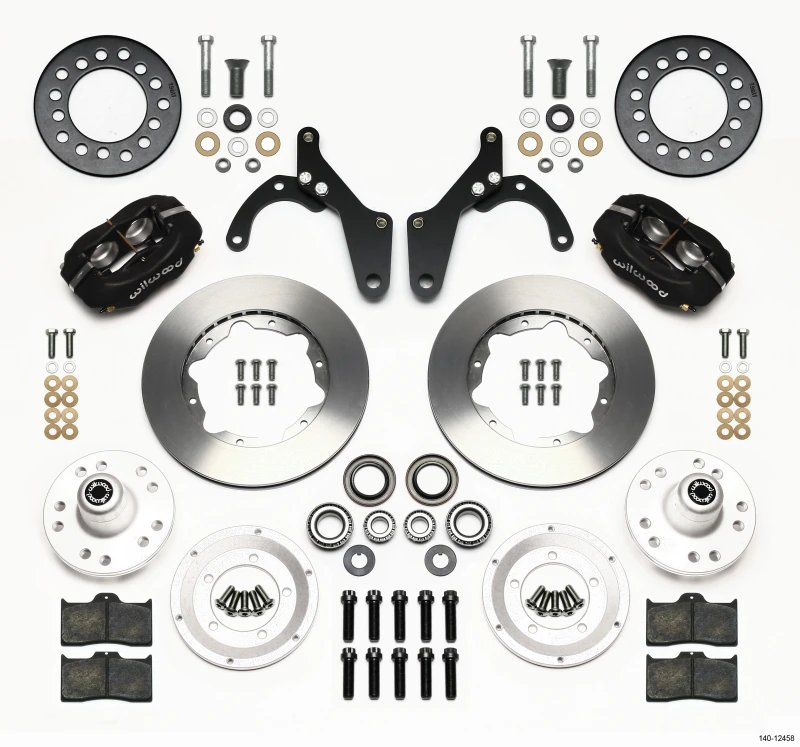 Wilwood Forged Dynalite Vorderrad-Kit 11,00 Zoll 59-64 Chevy Impala / 63-64 Corvette