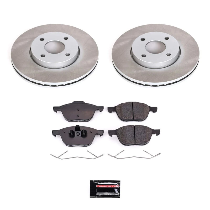 Power Stop 05-07 Ford Focus Front Semi-Coated Rotor Kit