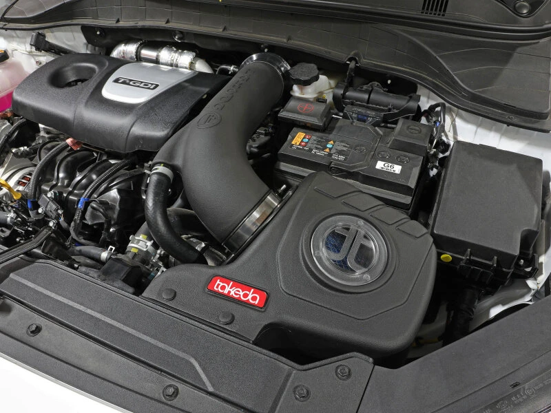 aFe 18-21 Hyundai Kona L4-1.6L (t) Takeda Momentum Kaltluft-Ansaugsystem mit Pro 5R-Medium