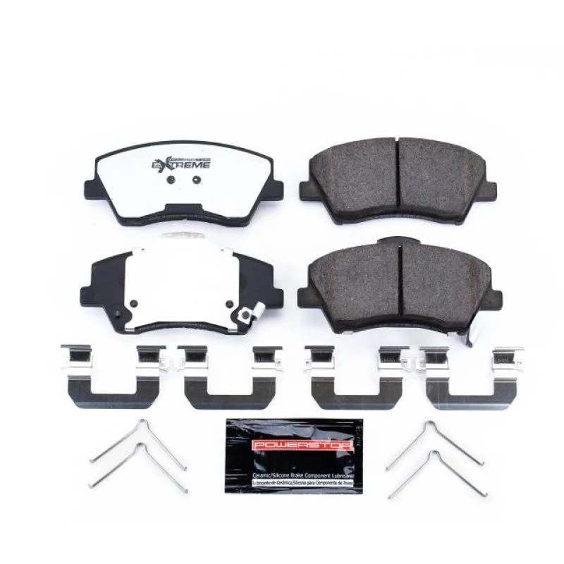 powerstop_Z36-1912-67945eae3c58d Power Stop 17-19 Hyundai Elantra Front Z36 Truck & Tow Brake Pads w/Hardware