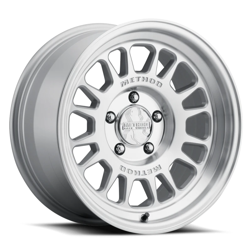 Method MR318 17x8.5 / 5x5 BP / 0mm Offset / 71.50 CB Machined-Clear Coat