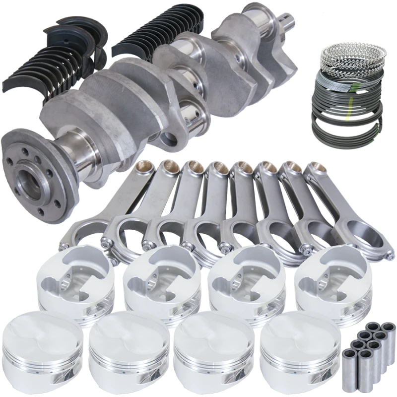 Eagle Chevy 400 3.875in Kurbelwelle mit 6.000in H-Beam Pleuel und -10.8cc 4.165in Kolben Rotierende Baugruppe