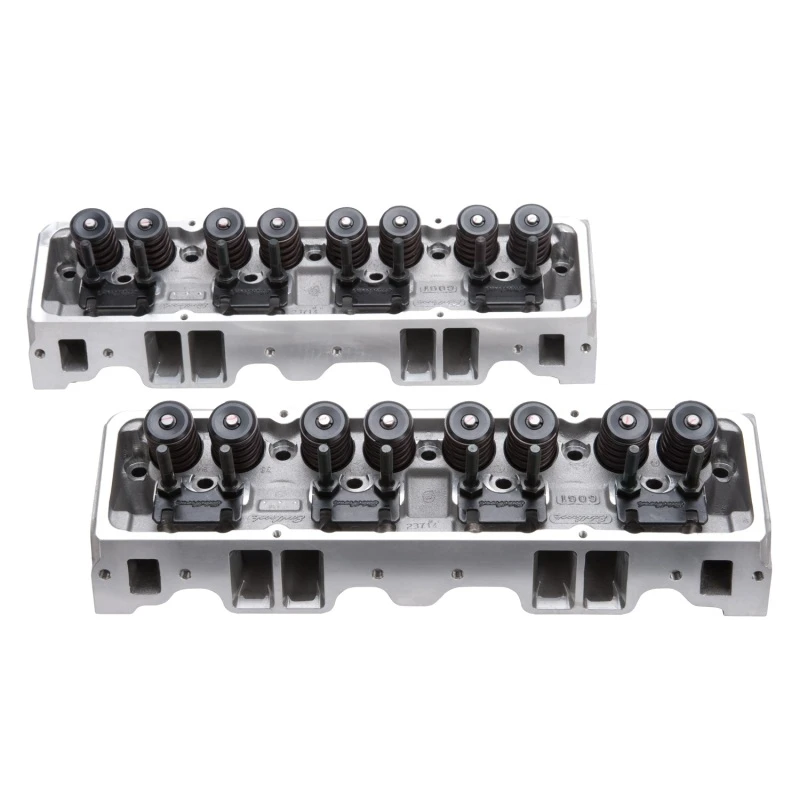 Edelbrock Zylinderkopf E-Street SB Chevrolet 70cc (Komplett-Paar)