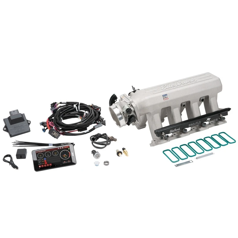Edelbrock Pro Flo 4 XT EFI-System Seq Port LS Gen III/IV Kathedrale Port 550 PS Max 35lb/hr