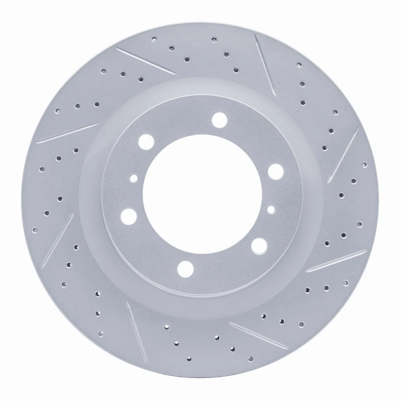 DFC 10-24 Lexus Gx460 Front Right Drilled & Slotted Geoperformance Rotor