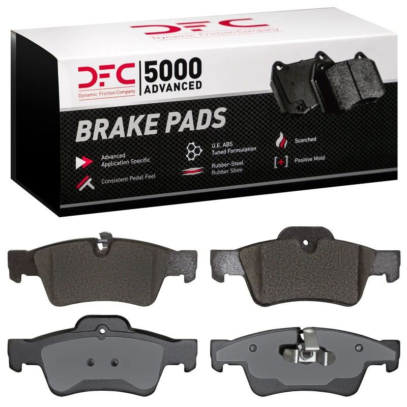 DFC 05-18 Mercedes-Benz ML450 Rear 5000 Advanced Low Metallic Brake Pads