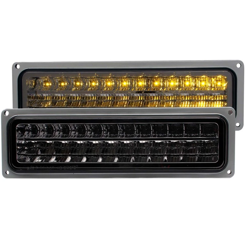 ANZO 1988-1998 Chevrolet C1500 LED-Parkleuchten Rauch