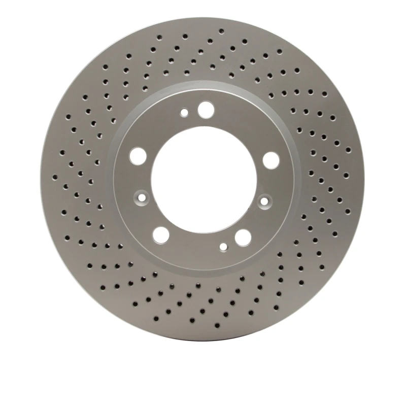 DFC 98-12 Porsche Cayman Left Front Drilled Hi-Carbon Alloy Geomet Coated Rotor