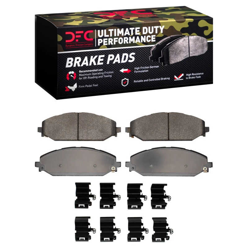 DFC 19-25 Jeep Grand Wagoneer L Front Ultimate Duty Performance Brake Pads and Hardware Kit
