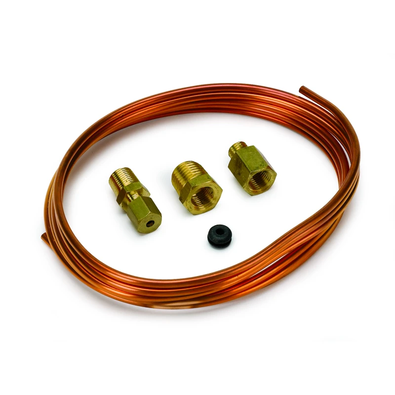 Autometer 6 Foot Copper Tubing 1/8 Inch Diameter