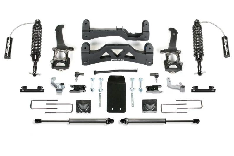 Fabtech 2014 Ford F150 4WD 6 Zoll Perf Sys mit Dlss 2,5 C/O Resi & Rr Dlss