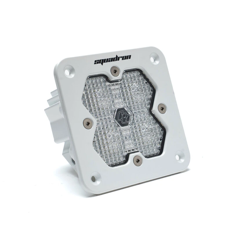 Baja Designs Squadron 2.0 Sport LED Work/Scene (Flush Mount) - White Housing
