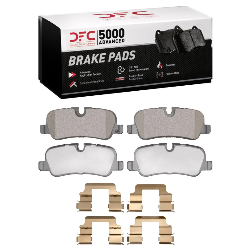 DFC 05-16 Land Rover Discovery (Latin America) Rear Euro 5000 Ceramic Brake Pads and Hardware Kit